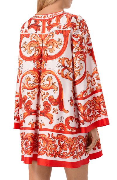 Шелковая туника DOLCE & GABBANA, арт. F61A2T/GDDRE, фото 3