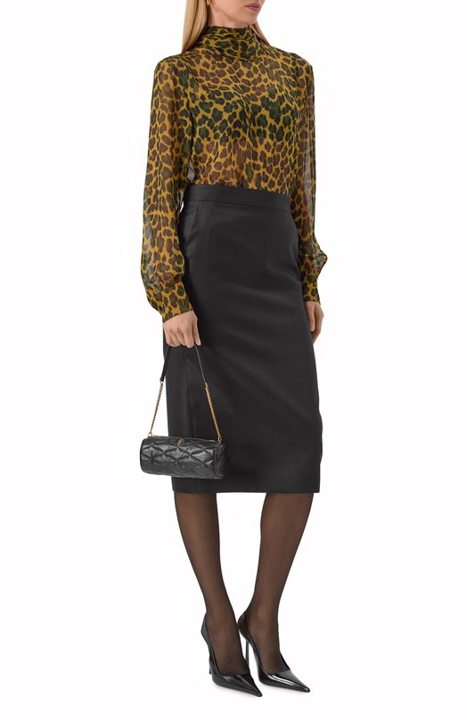 Сумка Sade Tube mini Saint Laurent 699703/AAAJU Чёрный  699703/AAAJU Фото 7