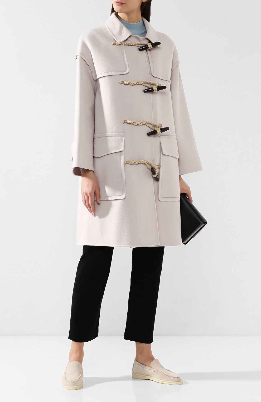 Замшевые лоферы summer walk LORO PIANA, арт. FAI1392, фото 2