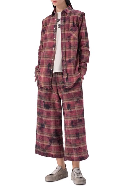 Женская хлопковая рубашка R13, арт. R13WR008-R655B