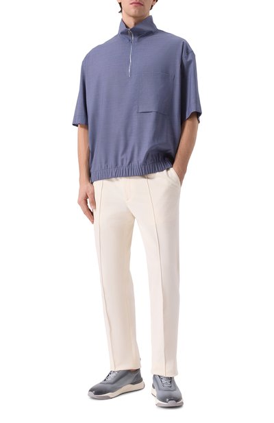 Кожаные кроссовки innova SANTONI, арт. MBIG22027BGRTG0N, фото 2