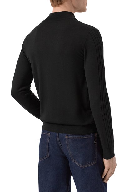 Водолазка из шерсти и шелка ZILLI, арт. KMN001M0230VZRD00_001, фото 4