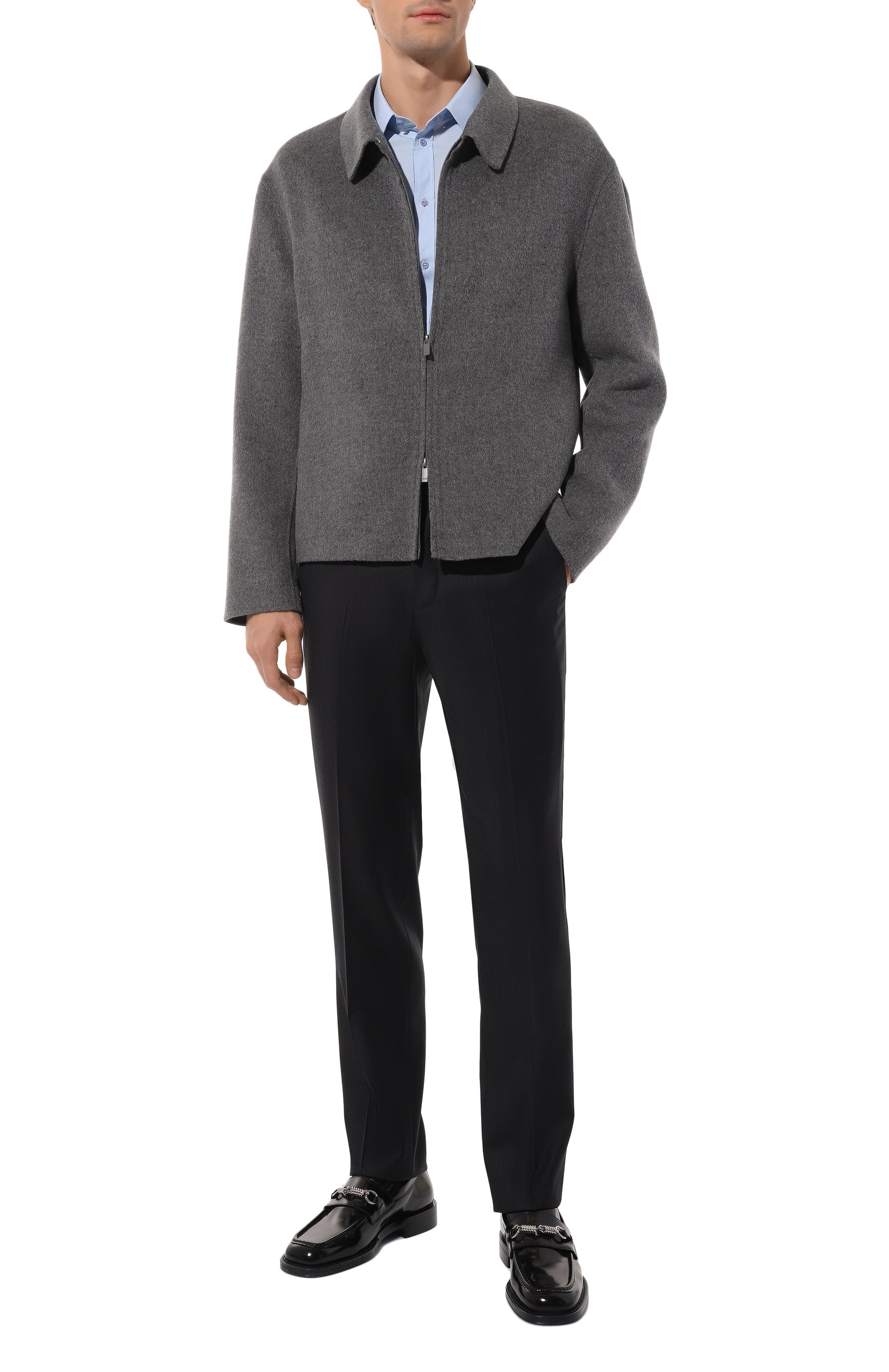 Кожаные лоферы BURBERRY, арт. 8080103, фото 2