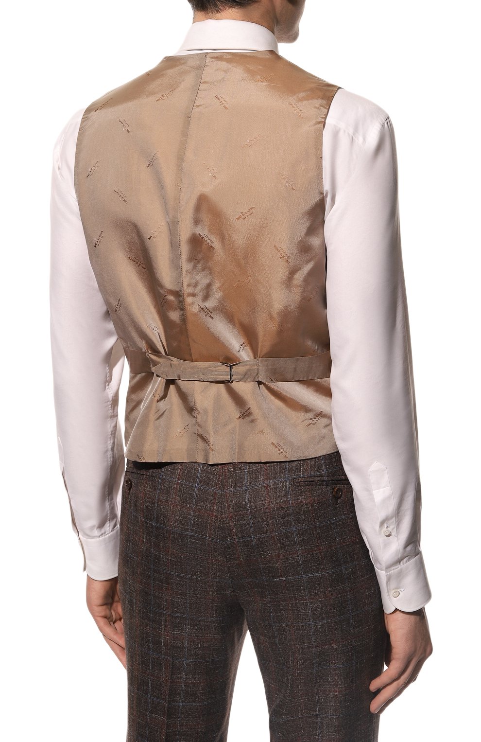 Костюм-тройка из кашемира и льна KITON, арт. UAGL81K06P32, фото 5