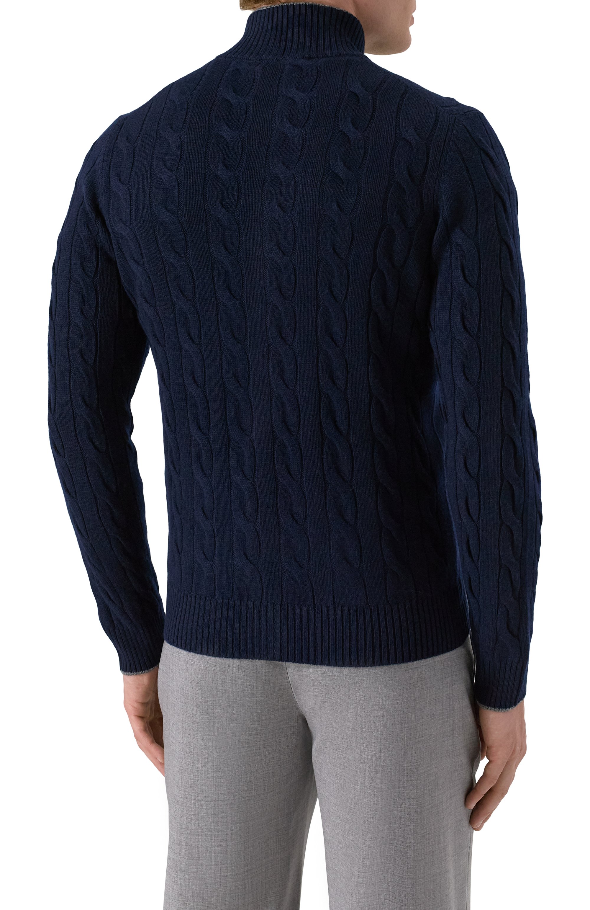 Кардиган из шерсти и кашемира GRAN SASSO, арт. 23161/19672, фото 4