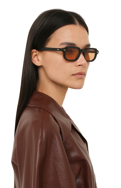 Солнцезащитные очки GAST желтого цвета по цене 21100 руб., арт. PAI SANDST0NE 04, фото 2 Солнцезащитные очки GAST, арт. PAI SANDST0NE 04, фото 2