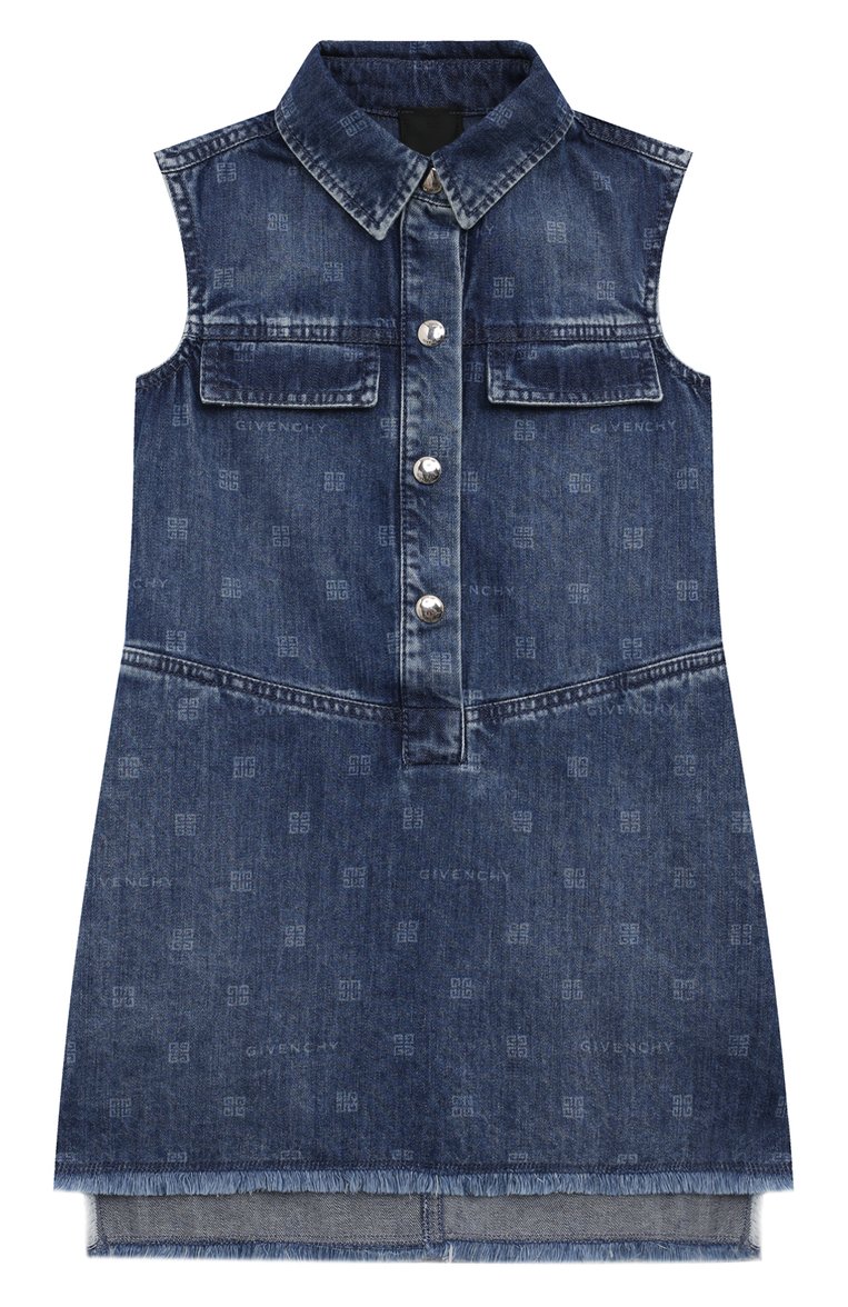Джинсовое платье-рубашка GIVENCHY, арт. H30059/6A-12A, фото 1