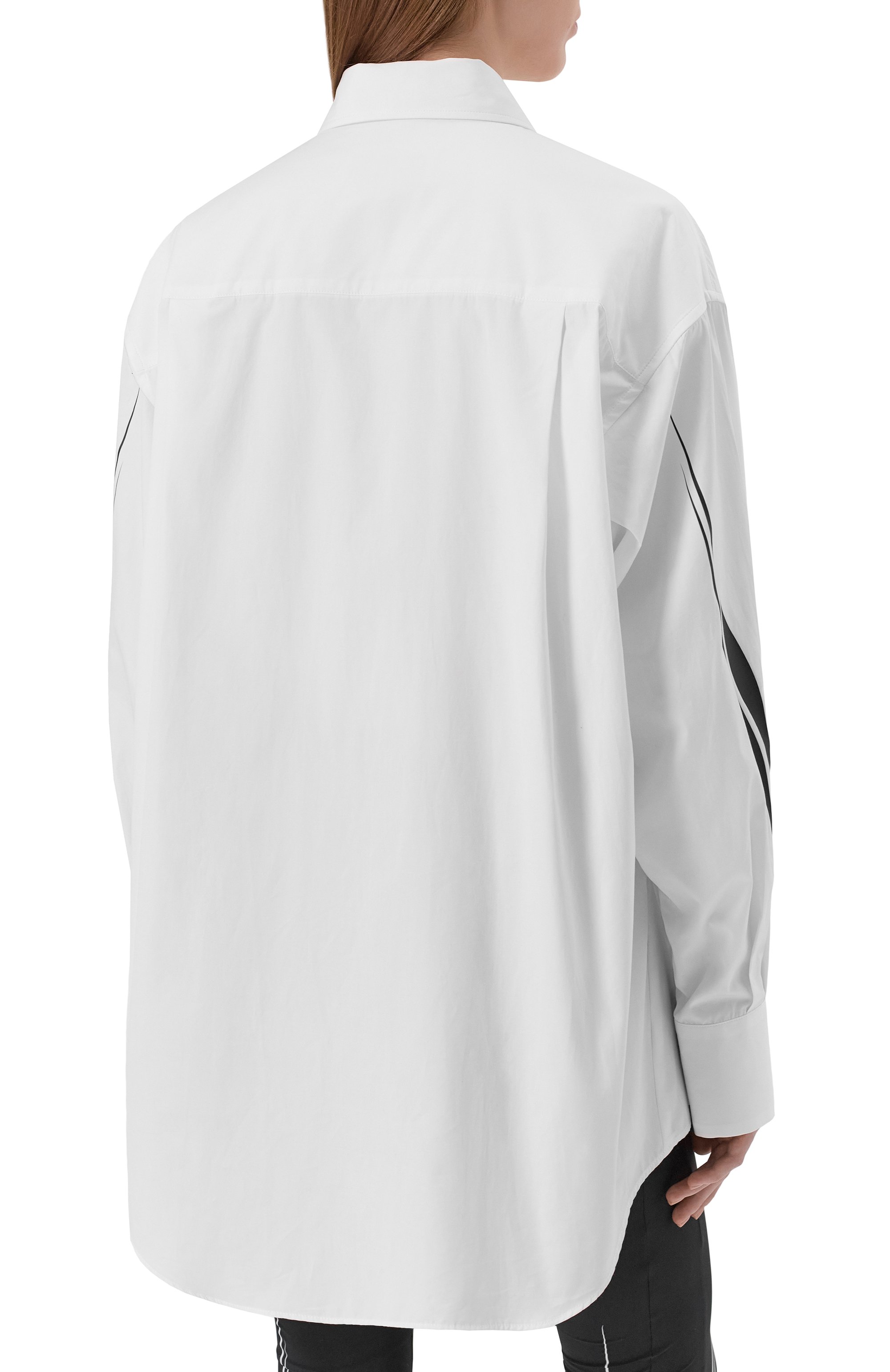 Хлопковая рубашка MSGM, арт. 3942MDE05X/257602, фото 4