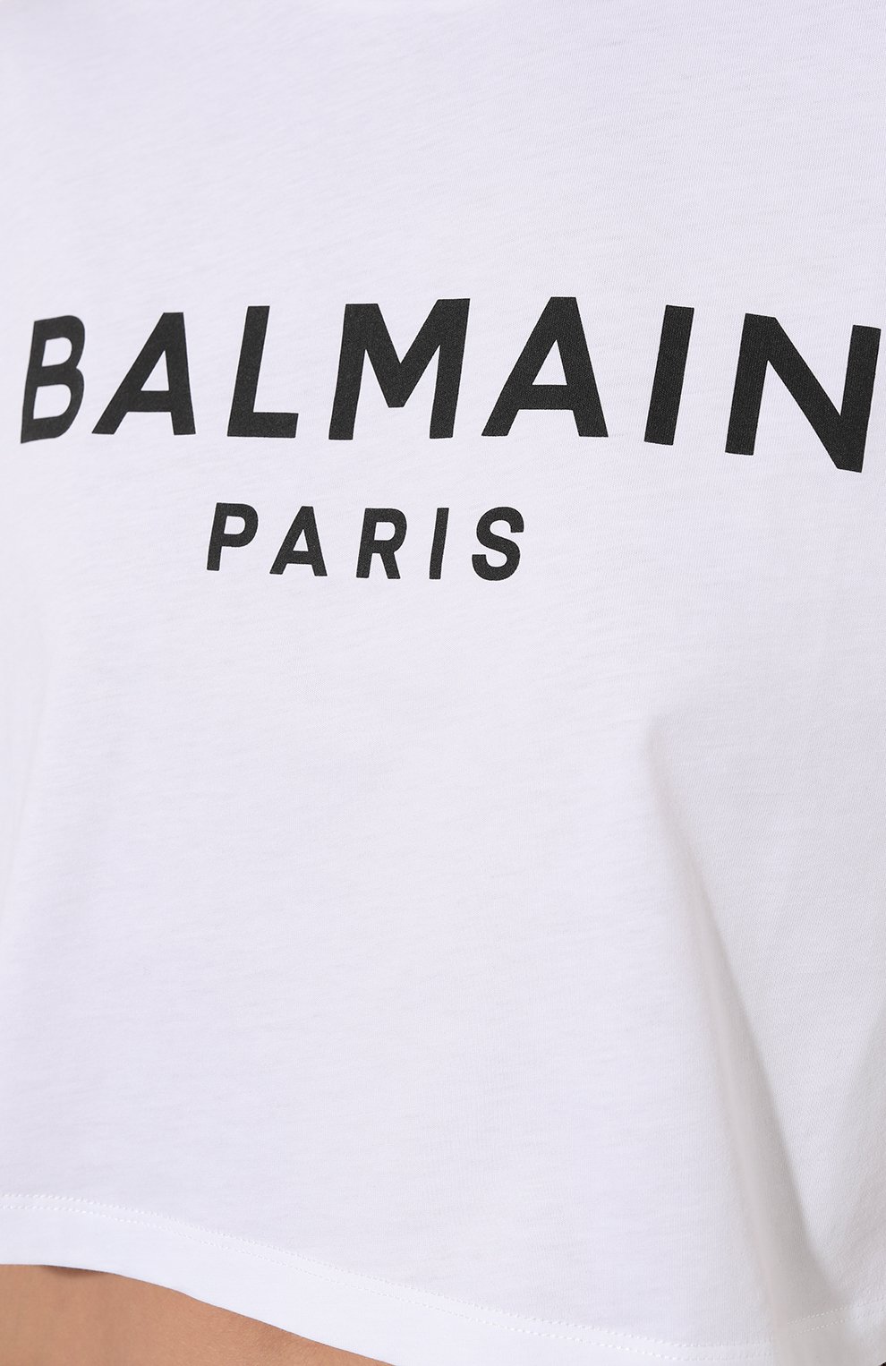 Хлопковая футболка BALMAIN, арт. AF1EE020BB02, фото 5