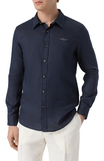 Льняная рубашка AERONAUTICA MILITARE, арт. CA1239CT3089, фото 3