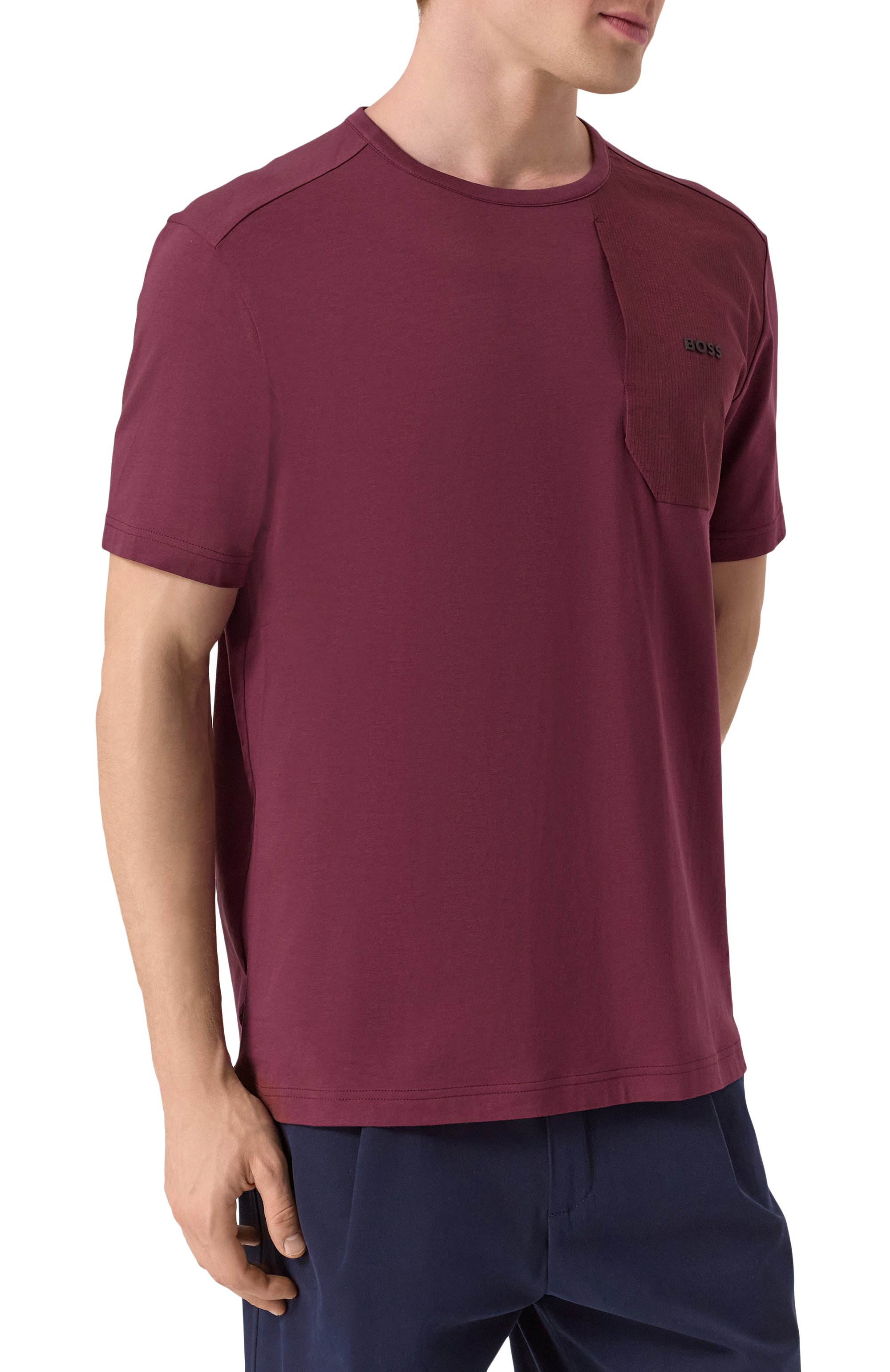 Хлопковая футболка BOSS GREEN, арт. 50537519, фото 3