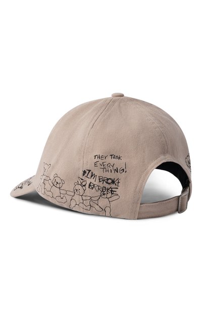 Хлопковая бейсболка DOMREBEL, арт. M TEDDY HAT/BASEBAL CAP, фото 2