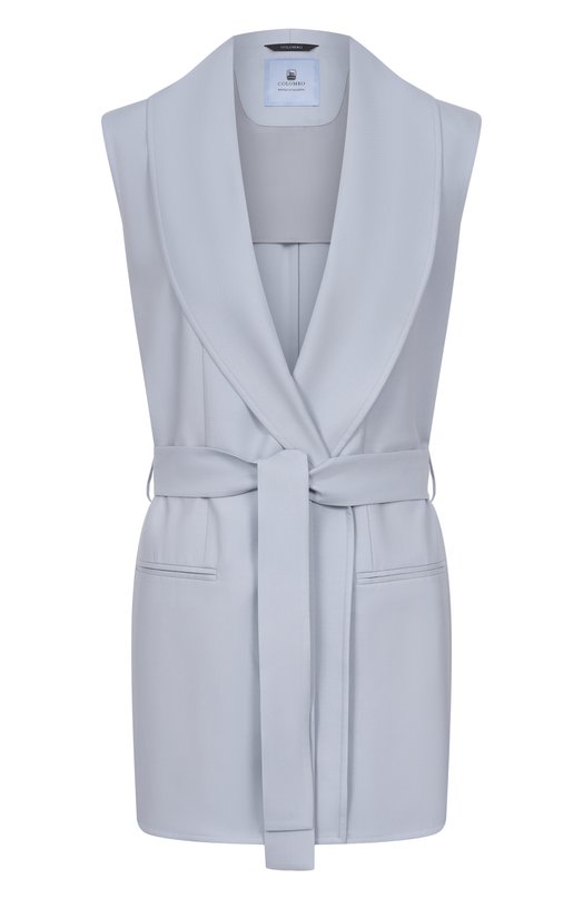 Кашемировый жилет Colombo GL00151/7806-U Голубой GL00151/7806-U