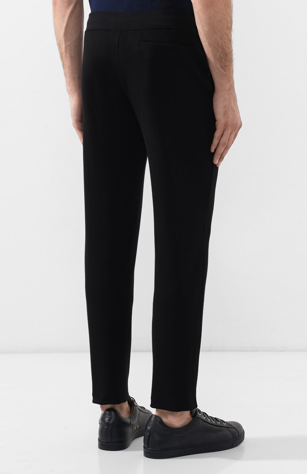 Хлопковые брюки PAUL&SHARK черного цвета по цене 15700 руб., арт. C0P1062, фото 4 Хлопковые брюки PAUL&SHARK, арт. C0P1062, фото 4