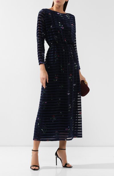 Платье из смеси вискозы и шелка GIORGIO ARMANI, арт. 9WHVA03I/T016W, фото 2