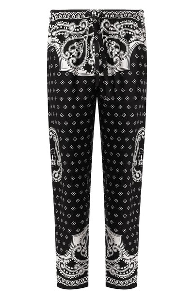 Шелковые домашние брюки DOLCE & GABBANA, арт. GYB0HT/FI1KU, фото 1