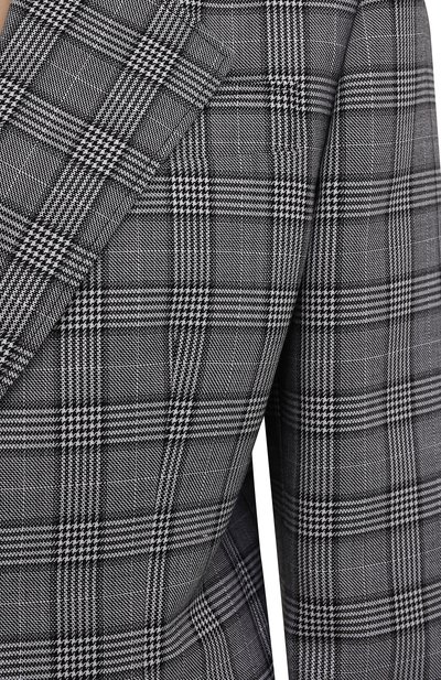 Шерстяной жакет MIU MIU серого цвета по цене 275000 руб., арт. MH1701-087-F0002, фото 5 Шерстяной жакет MIU MIU, арт. MH1701-087-F0002, фото 5