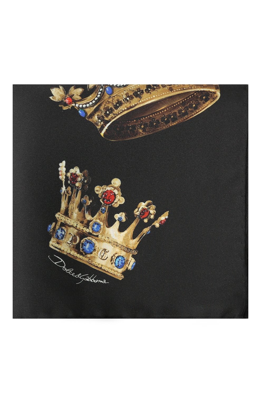 Шелковый платок DOLCE & GABBANA, арт. GR412E/G0WJV, фото 3