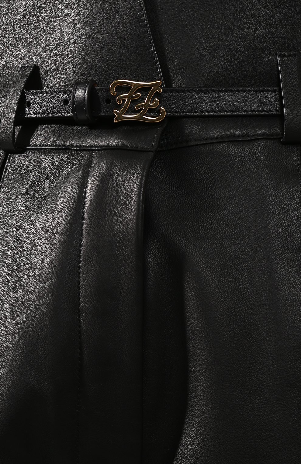Кожаные брюки FENDI, арт. FPP896 NBA, фото 5