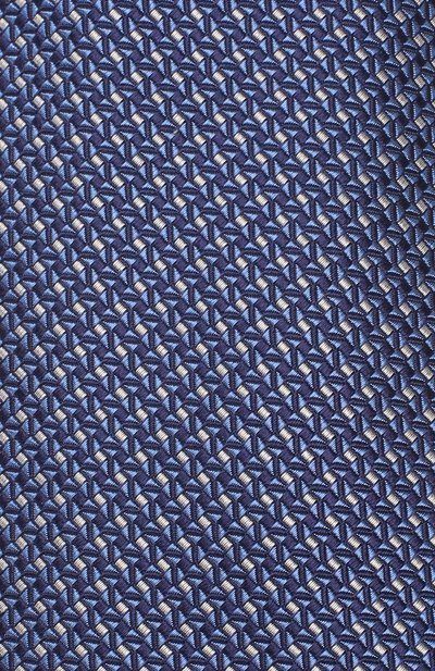 Шелковый галстук CANALI синего цвета по цене 9575 руб., арт. 18/HJ02553, фото 3 Шелковый галстук CANALI, арт. 18/HJ02553, фото 3