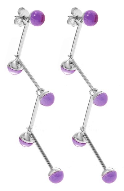 Серьги-мобили с аметистом AVGVST, арт. 1005921-01-7, фото 3