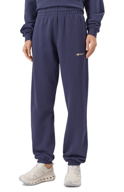 Хлопковые джоггеры OFF-WHITE, арт. 0WCH006F25FLE001, фото 3