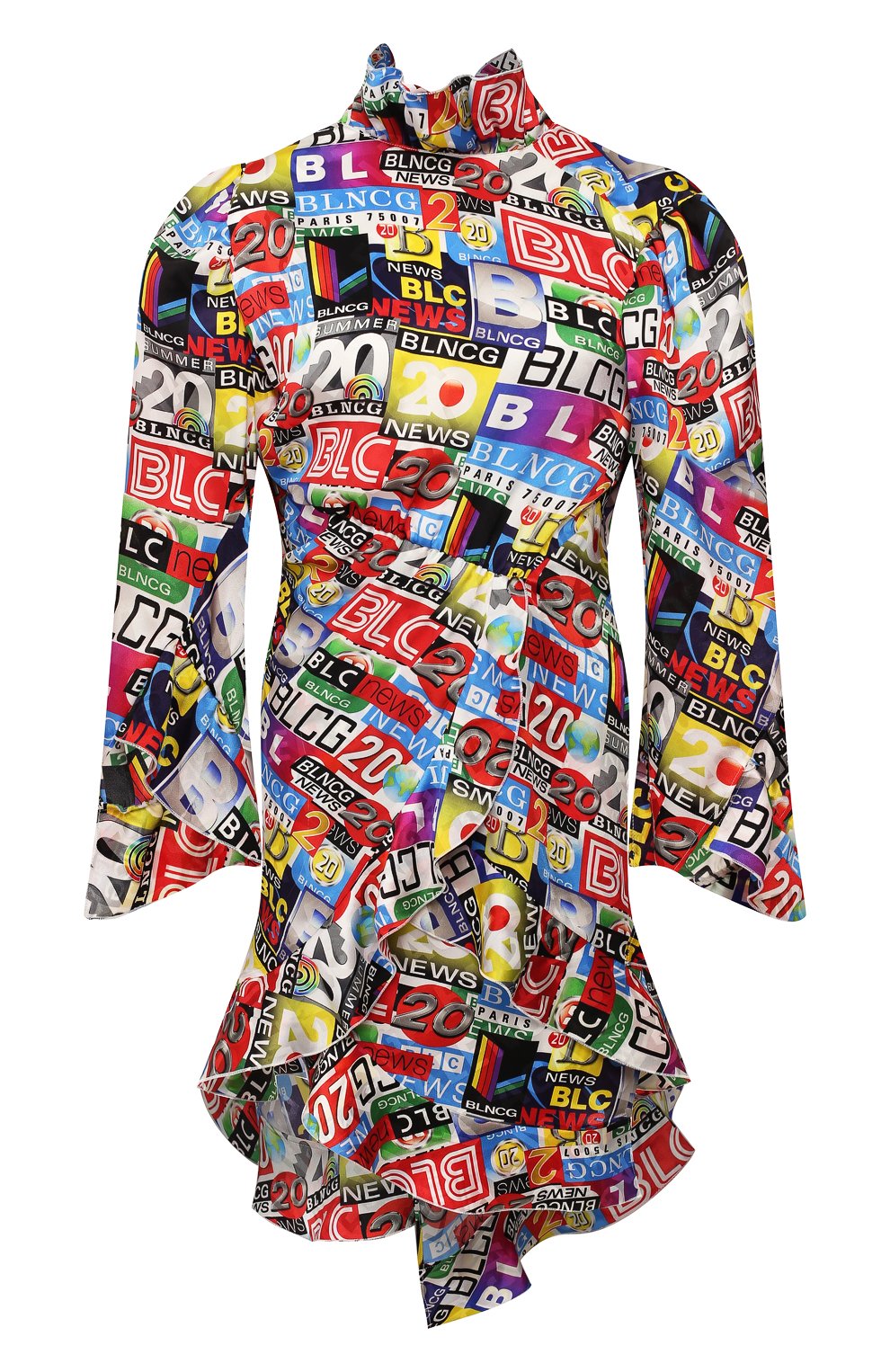 Шелковое платье BALENCIAGA, арт. 621417/TILP1, фото 1