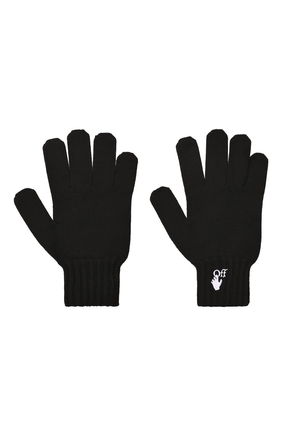 Шерстяные перчатки OFF-WHITE, арт. 0MNE032F21KNI001, фото 3