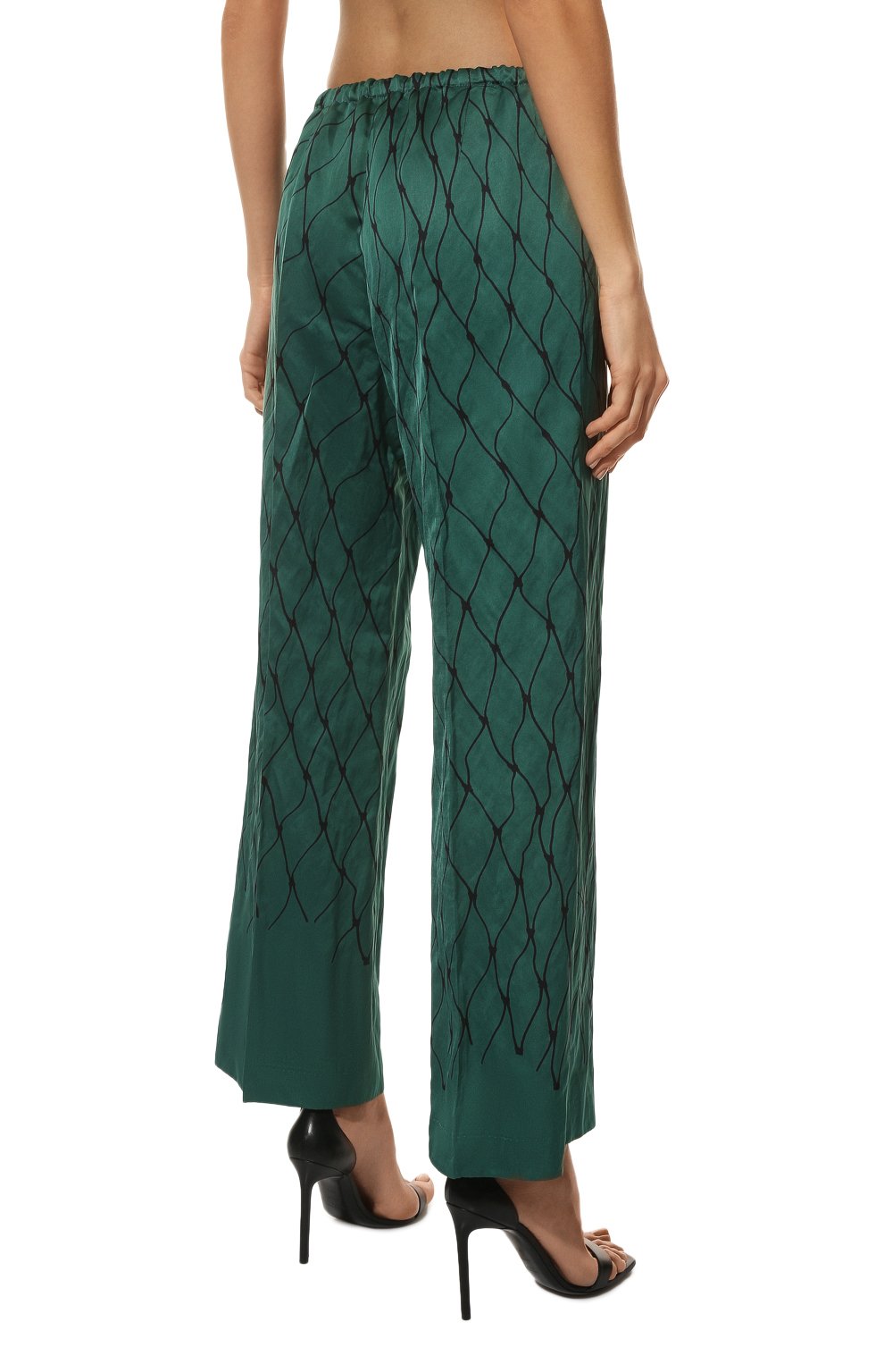 Брюки из вискозы и хлопка DRIES VAN NOTEN, арт. 221-010967-4324, фото 4