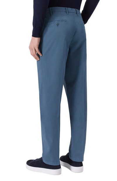 Хлопковые брюки FEDELI, арт. TUL00405/C0T0NE FLEX, фото 4