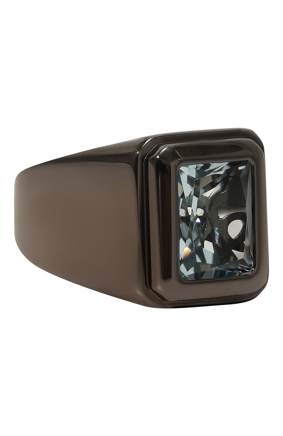 Кольцо-печатка с голубым топазом SECRETS JEWELRY, арт. ПГТОКЧ904, фото 1