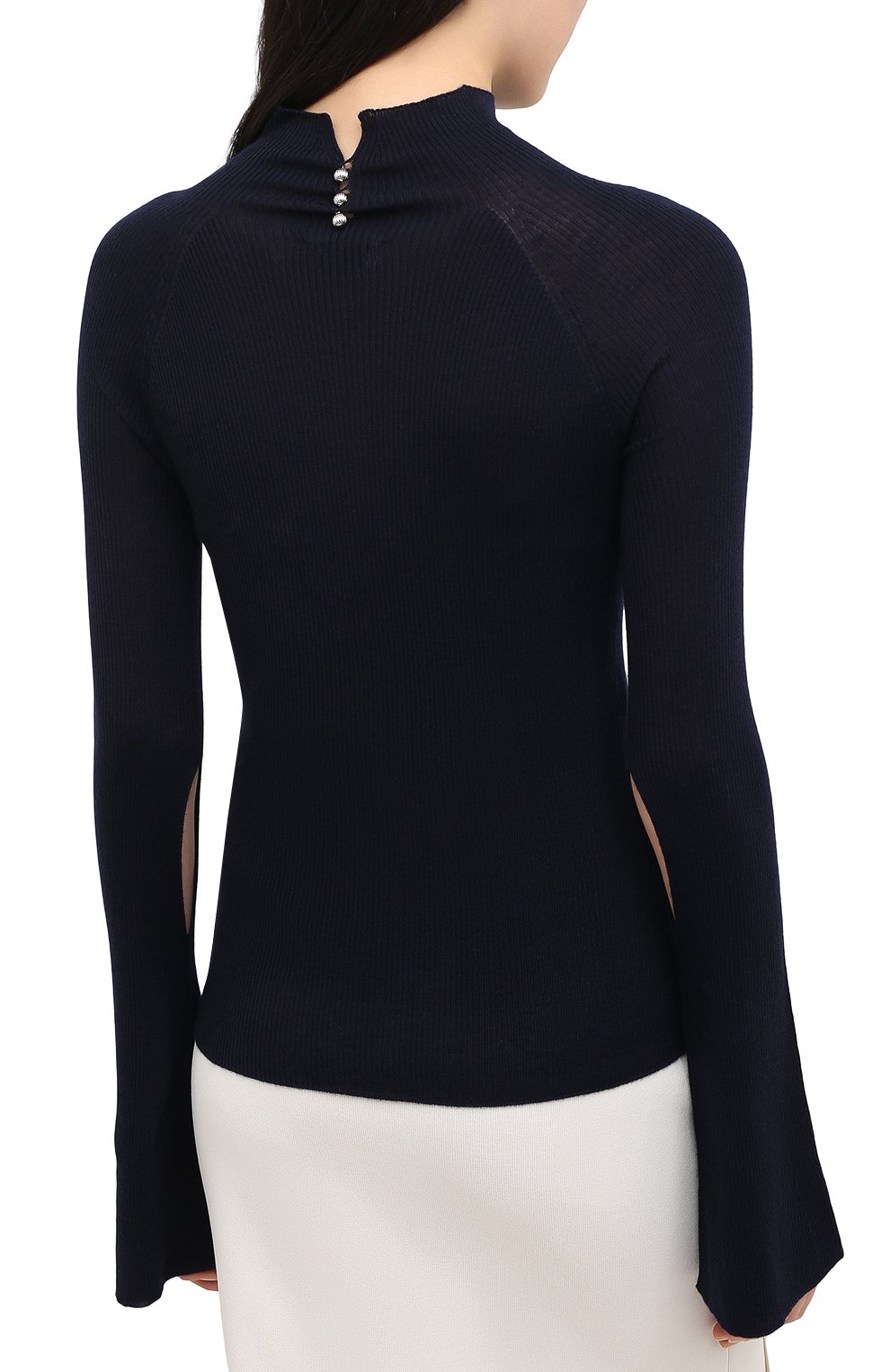 Водолазка из кашемира и шелка LANVIN, арт. RW-T0629M-MA02-A20, фото 4