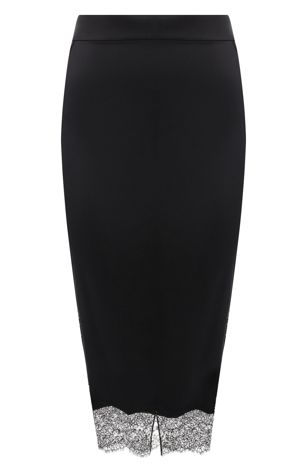 Шелковая юбка TOM FORD черного цвета по цене 186500 руб., арт. GC5401-FAX334, фото 1 Шелковая юбка TOM FORD, арт. GC5401-FAX334, фото 1