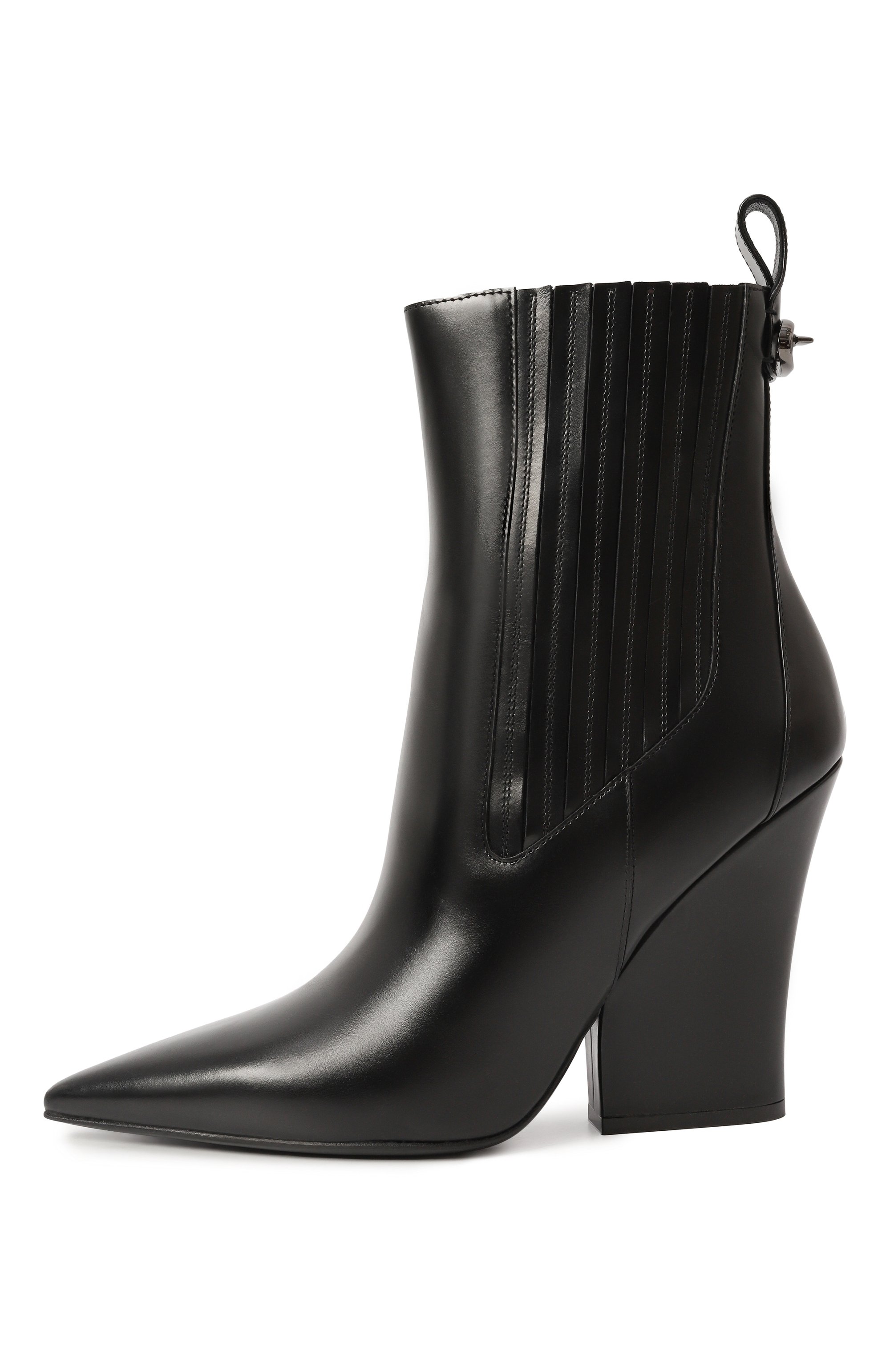 Кожаные ботильоны vlogo lockette VALENTINO, арт. 5W0S0KS9/LQV, фото 4