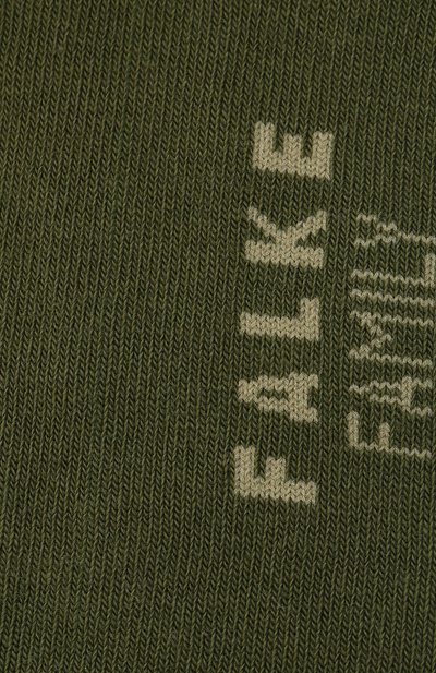 Хлопковые носки FALKE темно-зеленого цвета по цене 1360 руб., арт. 47675., фото 2 Хлопковые носки FALKE, арт. 47675., фото 2