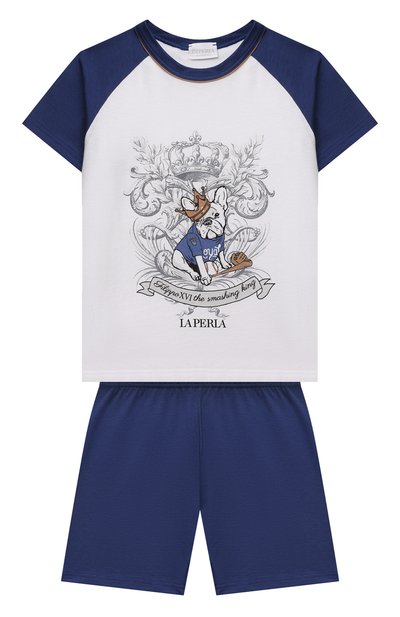 Хлопковая пижама LA PERLA, арт. 70392/8A-14A, фото 1