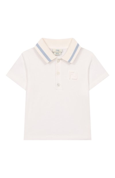 Хлопковое поло FENDI, арт. BMI268/7AJ