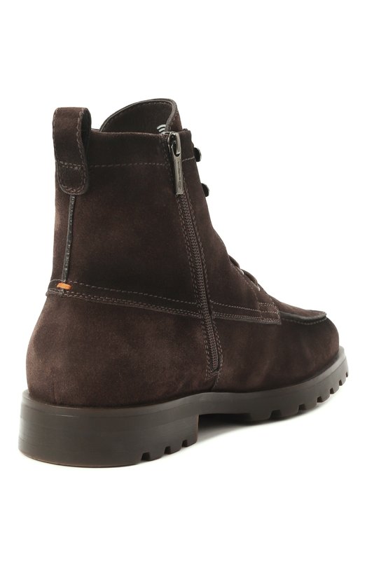 Замшевые ботинки Detroit Santoni MGDG18910DTRAGEX Коричневый  MGDG18910DTRAGEX Фото 5