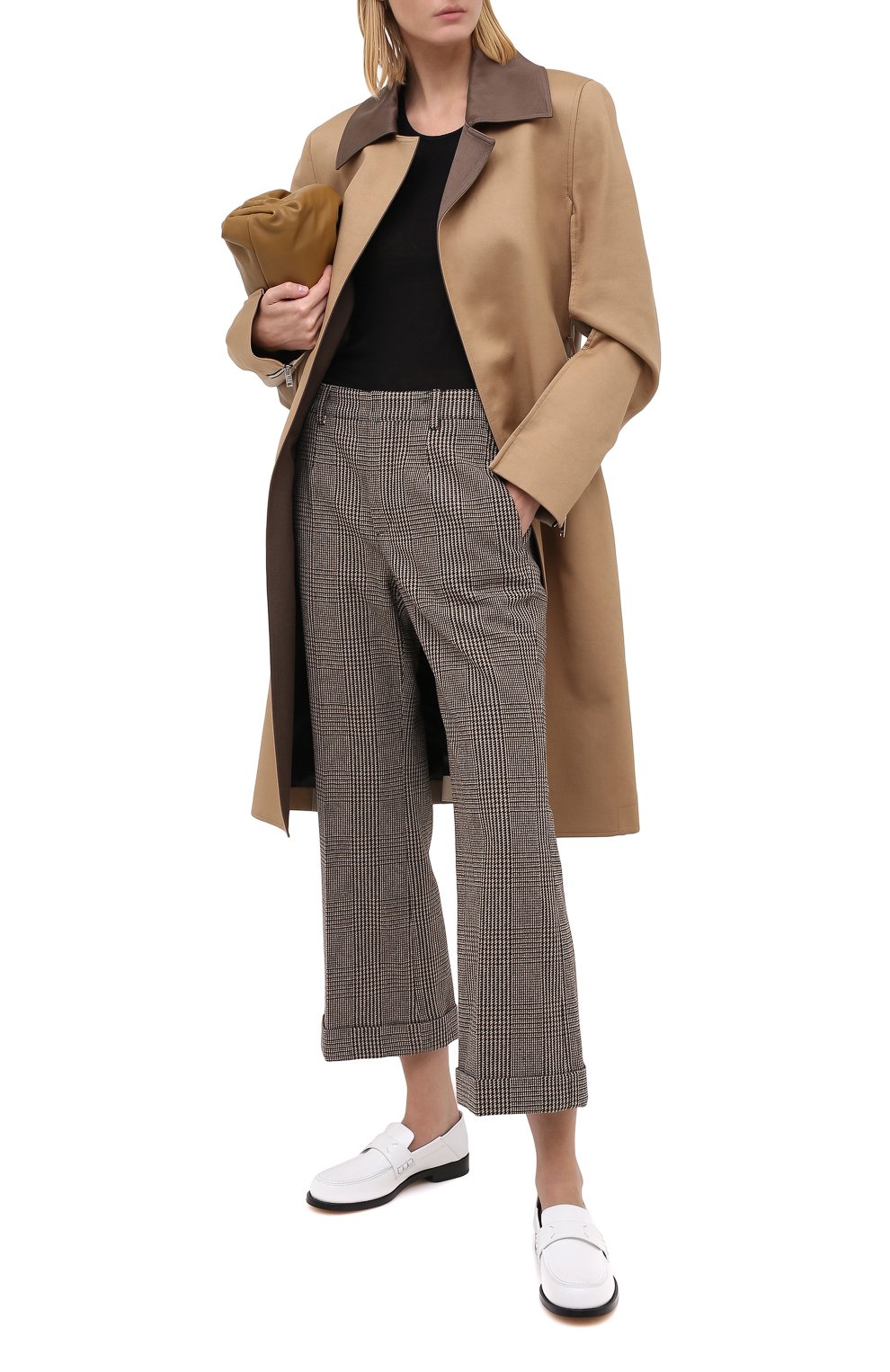 Шерстяные брюки SAINT LAURENT, арт. 635947/Y5B64, фото 3