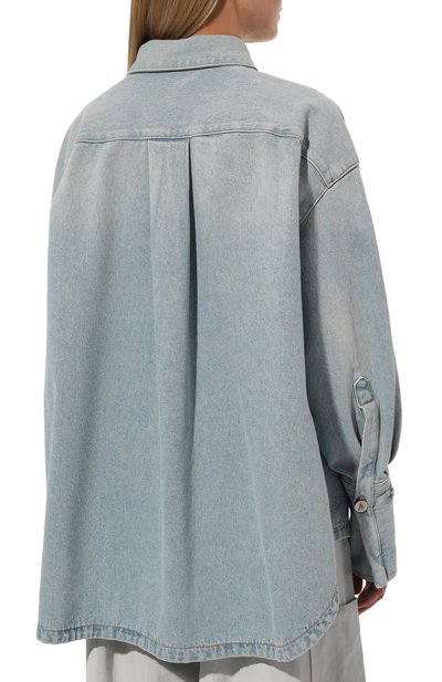 Джинсовая рубашка THE ATTICO, арт. 247WCB68, фото 4