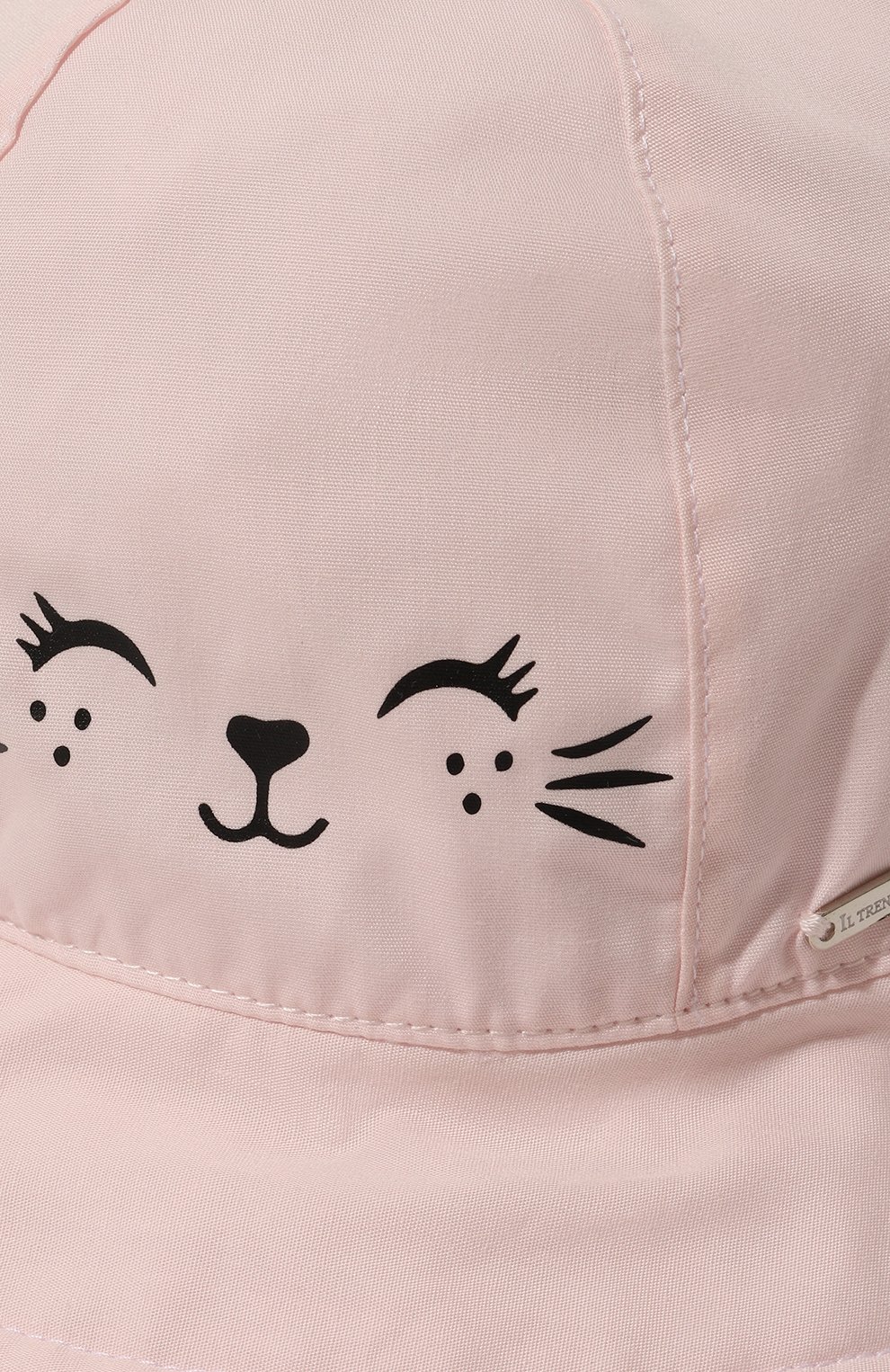 Хлопковая панама IL TRENINO розового цвета по цене 6995 руб., арт. FB-3043, фото 3 Хлопковая панама IL TRENINO, арт. FB-3043, фото 3