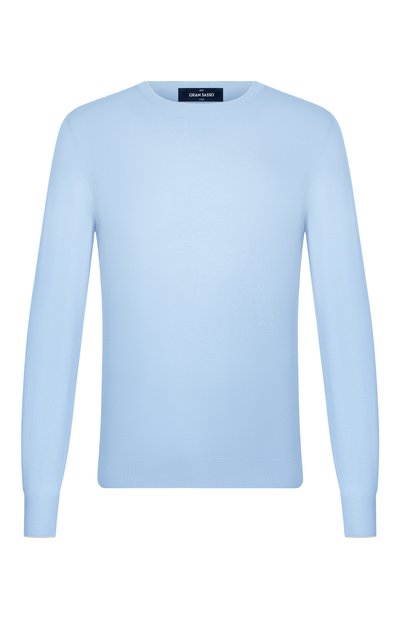 Мужской джемпер из шелка и хлопка GRAN SASSO, арт. 43167/16290
