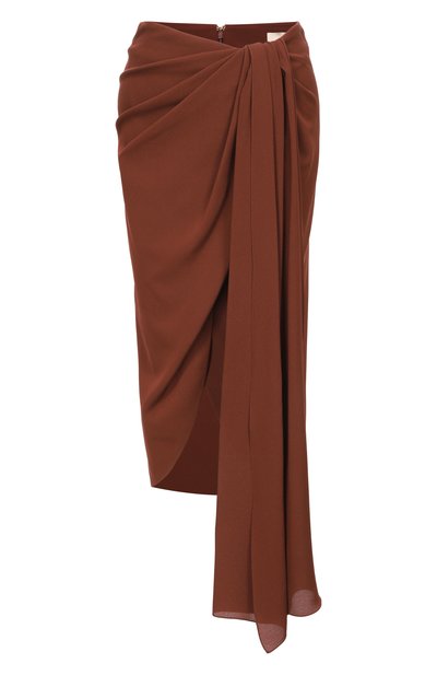 Женская шелковая юбка ELIE SAAB, арт. SK302/SI001