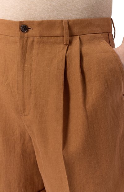 Льняные шорты VALENTINO, арт. 6V3RDE30AKR, фото 5