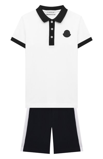 Комплект из поло и шорт MONCLER, арт. G1-954-8M746-20-8496W/4-6A, фото 1