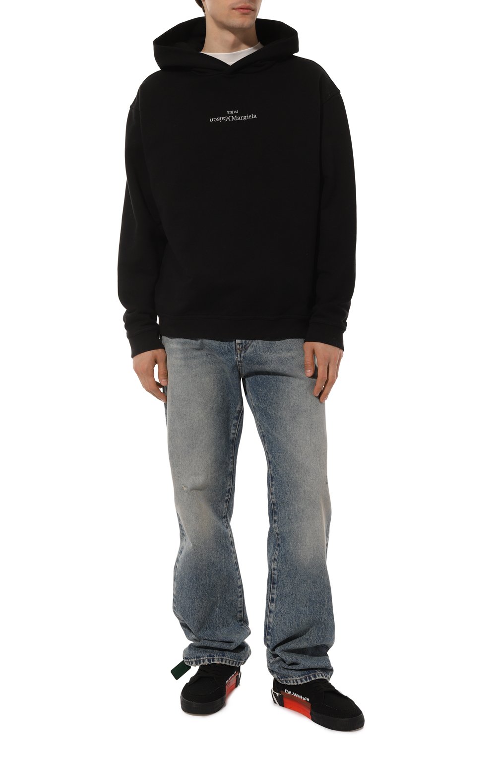 Хлопковое худи MAISON MARGIELA, арт. S50GU0167/S25503, фото 2