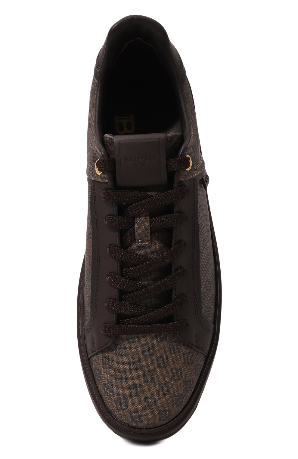 Комбинированные кеды b-court BALMAIN, арт. BM0VI321/TPBN, фото 6