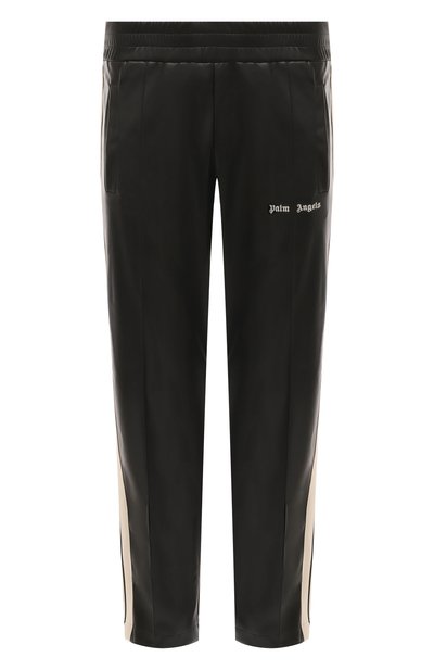 Мужские брюки из экокожи PALM ANGELS, арт. PMCJ020F24FAB001