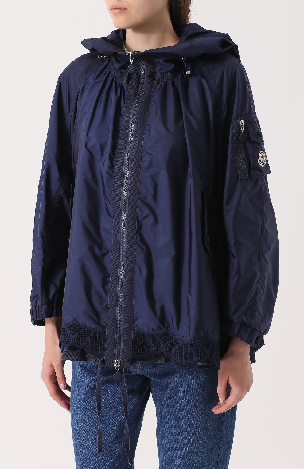 Ветровка свободного кроя на молнии MONCLER, арт. C1-093-46123-05-54164, фото 3