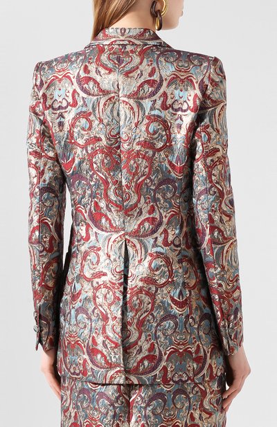 Двубортный жакет DRIES VAN NOTEN, арт. 201-10412-9367, фото 4